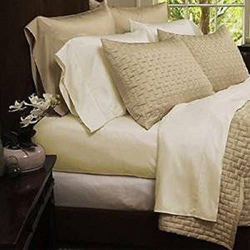 Aloe Vera Bamboo Sheet Set 1800 series Queen (cream)