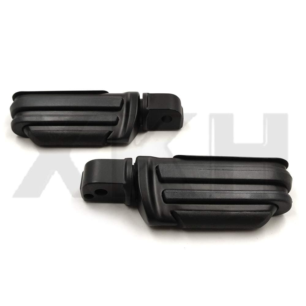 XKMT-Black Rubber Pilot footpeg Compatible With passenger 2018-later Softail Slim FLSL Breakout FXBR [B07PCRF576]