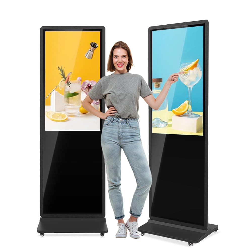 QIXZOCV 43 Inch Touchscreen Kiosk