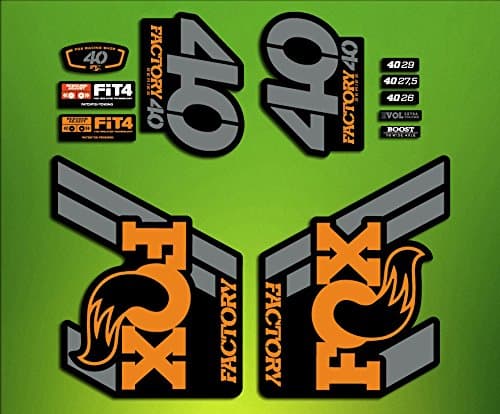 EGATINAS Stickers Fork Fox 40 2018 ELX82 Aufker Decals Self-Adhesive Decals Adessivi Forcela Gabel Fourche Forcella Adesivi