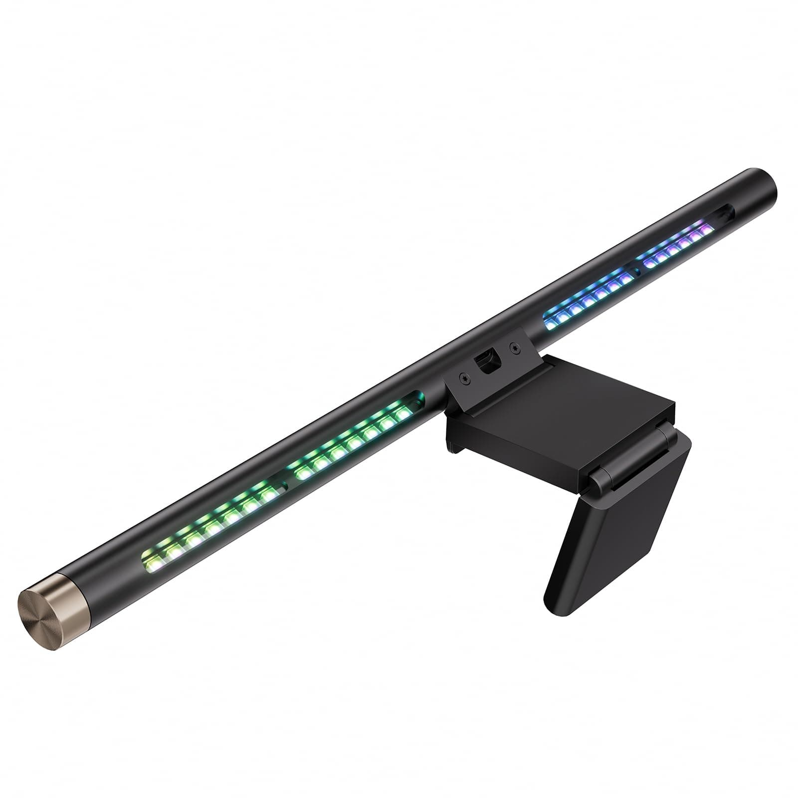 Monitor Light Bar with RGB Backlight, Flat/Curved Screen Bar Reduce Eye Strain Monitor Lamp USB Powered Led Desk Lamp 17.7 inch with Dimming Memory for Desktop Space Saving and Gaming Home Office