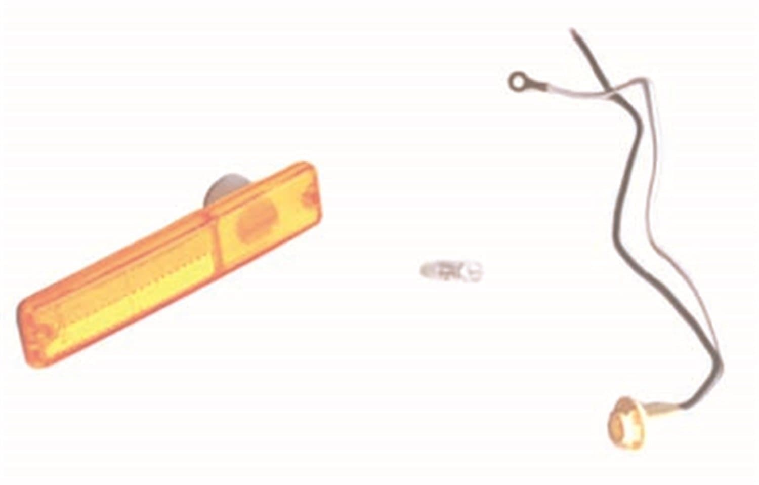 Omix-Ada Omix 12401.02 Side Lamp Assembly Amber Cj