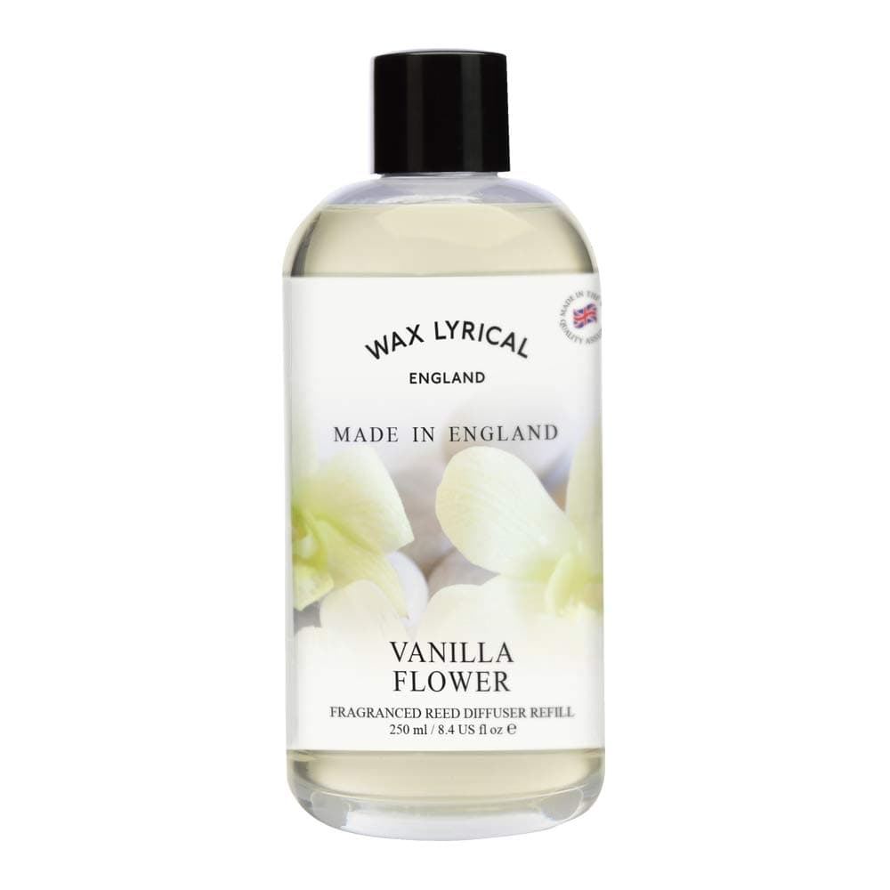 Wax Lyrical 250 ml Reed Diffuser Refill, Vanilla Flower