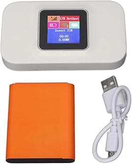 Vikye 5G Wifi Router, 300Mbps 5G Portable Wireless Network Router Mini Smart Router USB Portable with Wifi SIM Card Slot