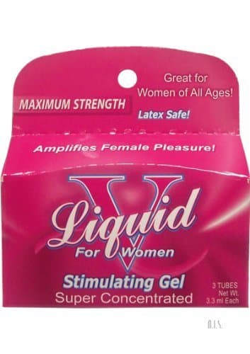 Liquid V For Women - 3pk Tubes by Body Action