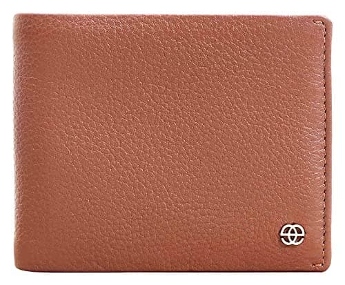 eske Otis Genuine Leather Mens Bifold Wallet - Textured Pattern - 5 Card Holders