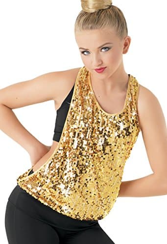 Balera Dance Tank Top Racerback Ultra Sparkle