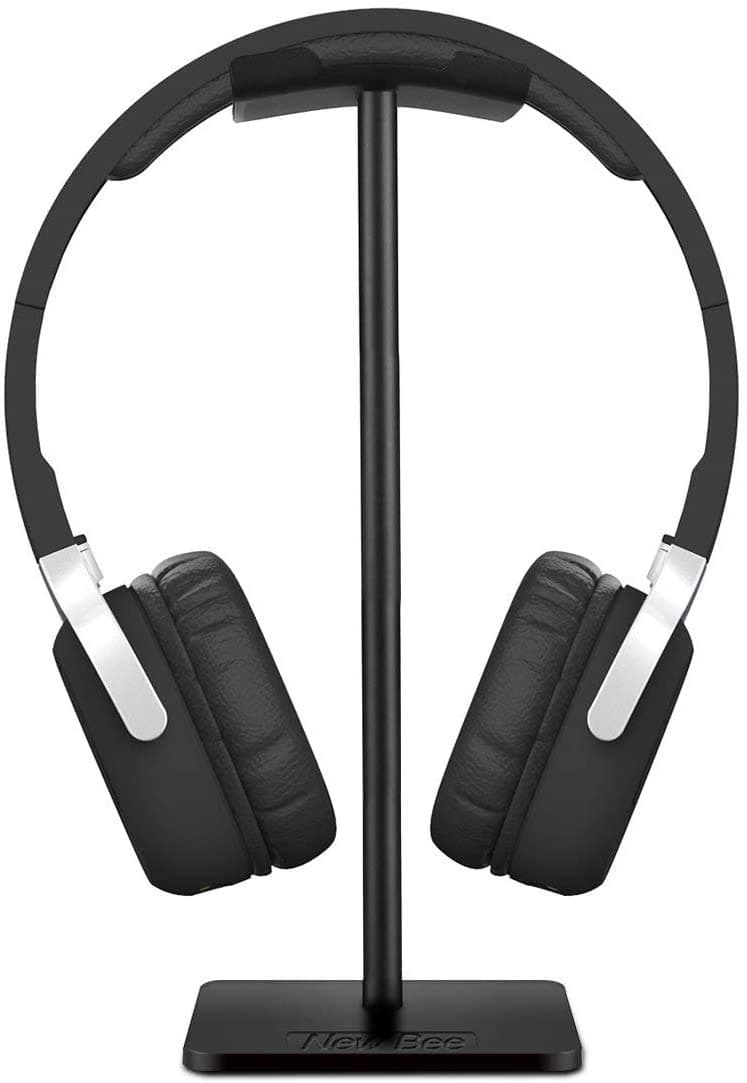 Laprite Aluminium Tabletop Headphone Stand (Black)