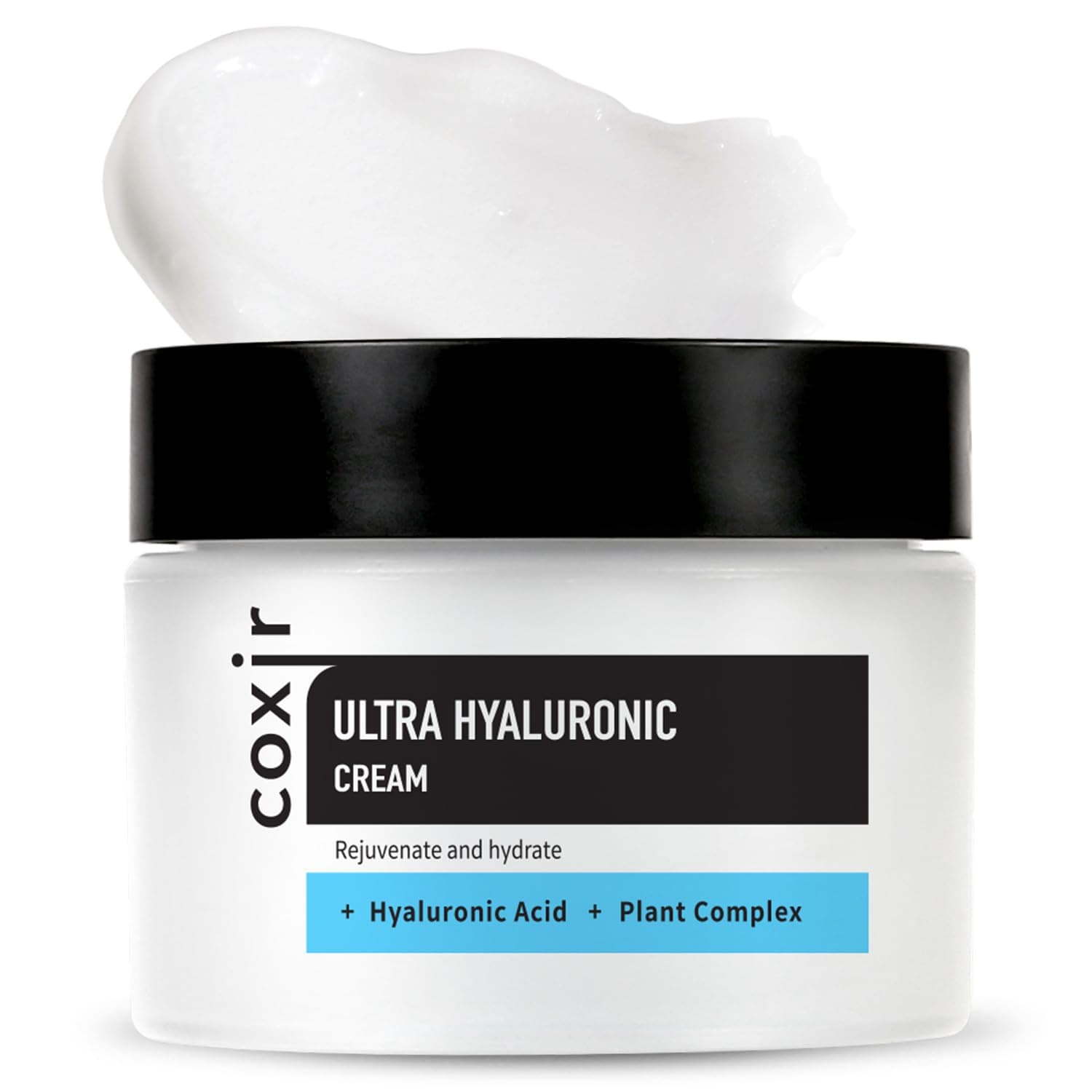 ULTRA HYALURONIC CREAM | Daily Facial Moisturizer for Dry, Dehydrated Skin l Hyaluronic Acid, Betaine, Plant Complex l Lightweight, Hydrating Moisturizing Cream [50ml /1.69 fl.oz.]