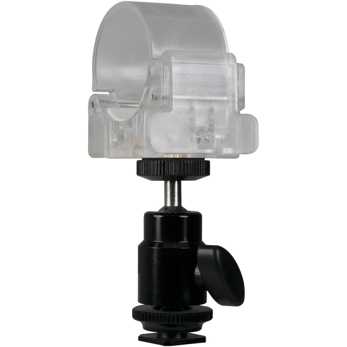 Nanlite Pavotube Transparent Polycarbonate Clip and Mini Ball Head with Hot Shoe Adapter and 1/4''-20 Mount Paperback