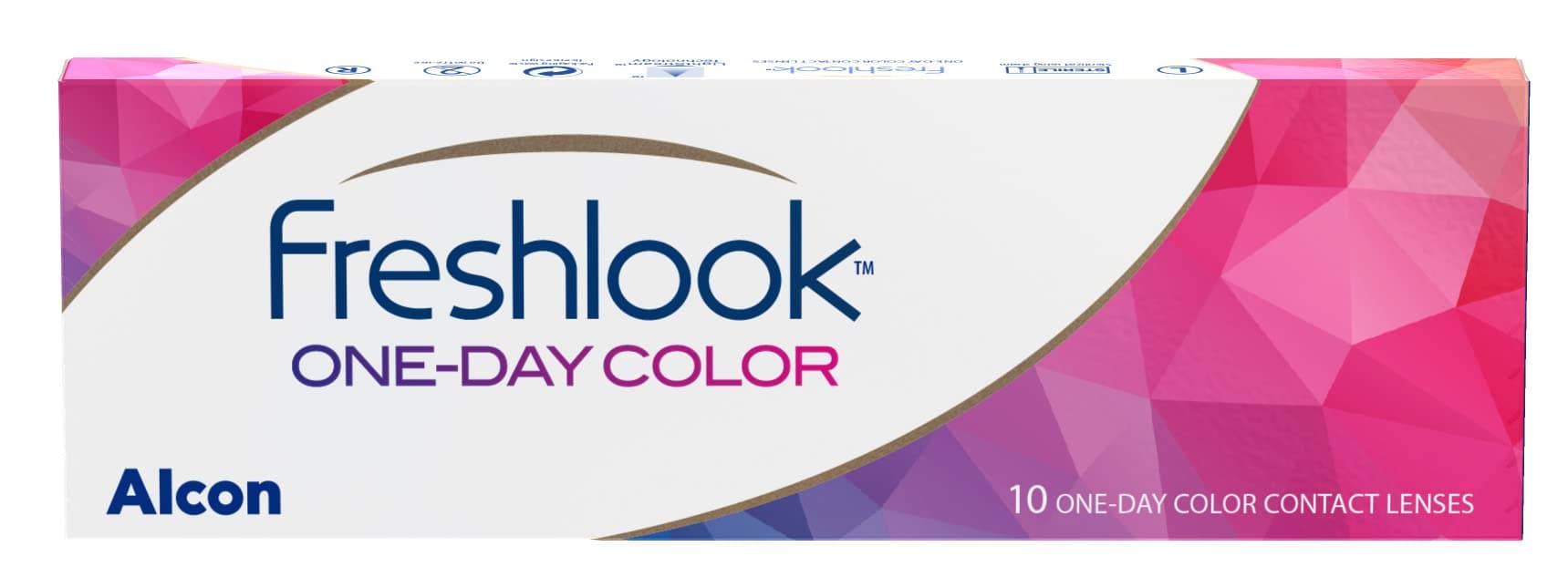 OneDay - Daily Disposable Color Contact Lenses (-01.50, Gray, Pack of 10) | From Alcon
