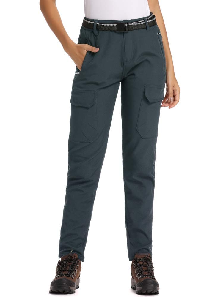 ToomettWomen's Hiking Pants Convertible Quick Dry Lightweight Outdoor UPF 40 Fishing Safari Waterproof Travel Camping Capri Pants, Khaki, 14