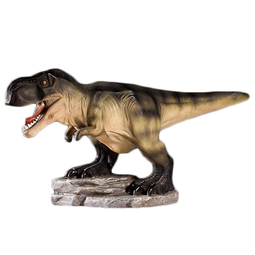 WAIT FLY 11 x 5 x 8 Inches Tyrannosaurus Shaped Large Size Resin Piggy Bank Coin Bank Money Bank Best Christmas Birthday Gifts for Kids Boys Girls Home Decoration