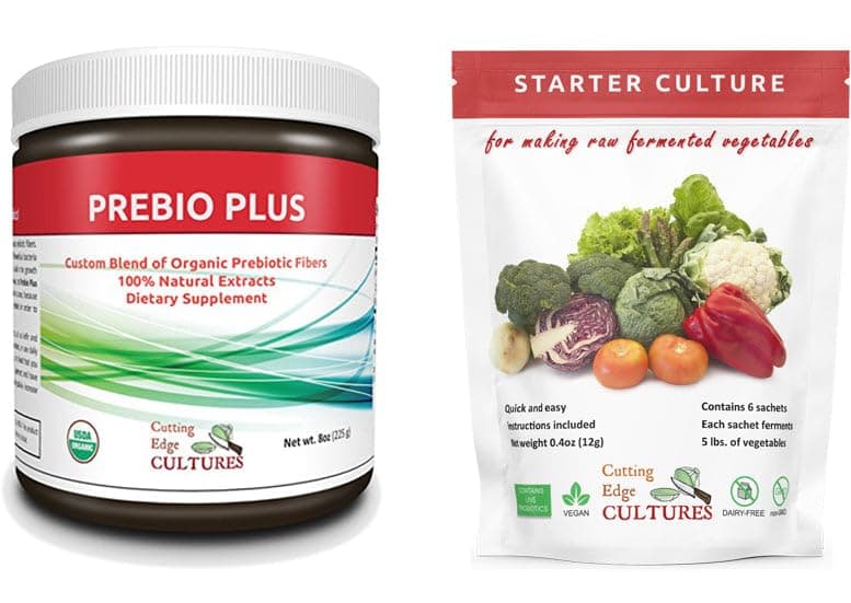 Cutting Edge Cultures Vegetable Starter Culture, 6 Pouches, 12g (1 Box)