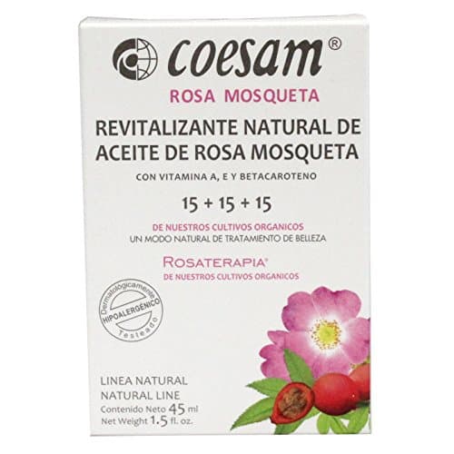 Natural Revitalizant of Rose Hip Oil 3 x 0.5 fl oz [Coesam Chilean Rosehip]