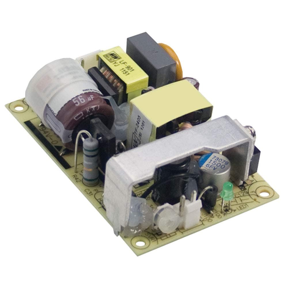 MEAN WELL EPS-25-12 12 Volt DC 2100mA 25 Watt Open Frame Switching Power Supply