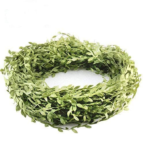 Phetron 131 Ft Artificial Vines Artificial Leaf Garlands Artificial Hanging Plant Leaf, Fake Vine Fake Foliage Artificial Ivy Leaf Fake Hanging Vine Fake DIY Vine for Wedding Party Home Decoration