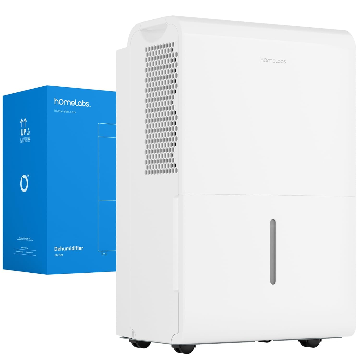 Dehumidifier for Home, Office, Basements with Powerful Moisture Removal, Humidity Control, Auto Shut-off, Quiet Operation - 7,000 Sq Ft Wi-Fi (50 Pint MAX 120 Pint at 95°F, 90% RH)