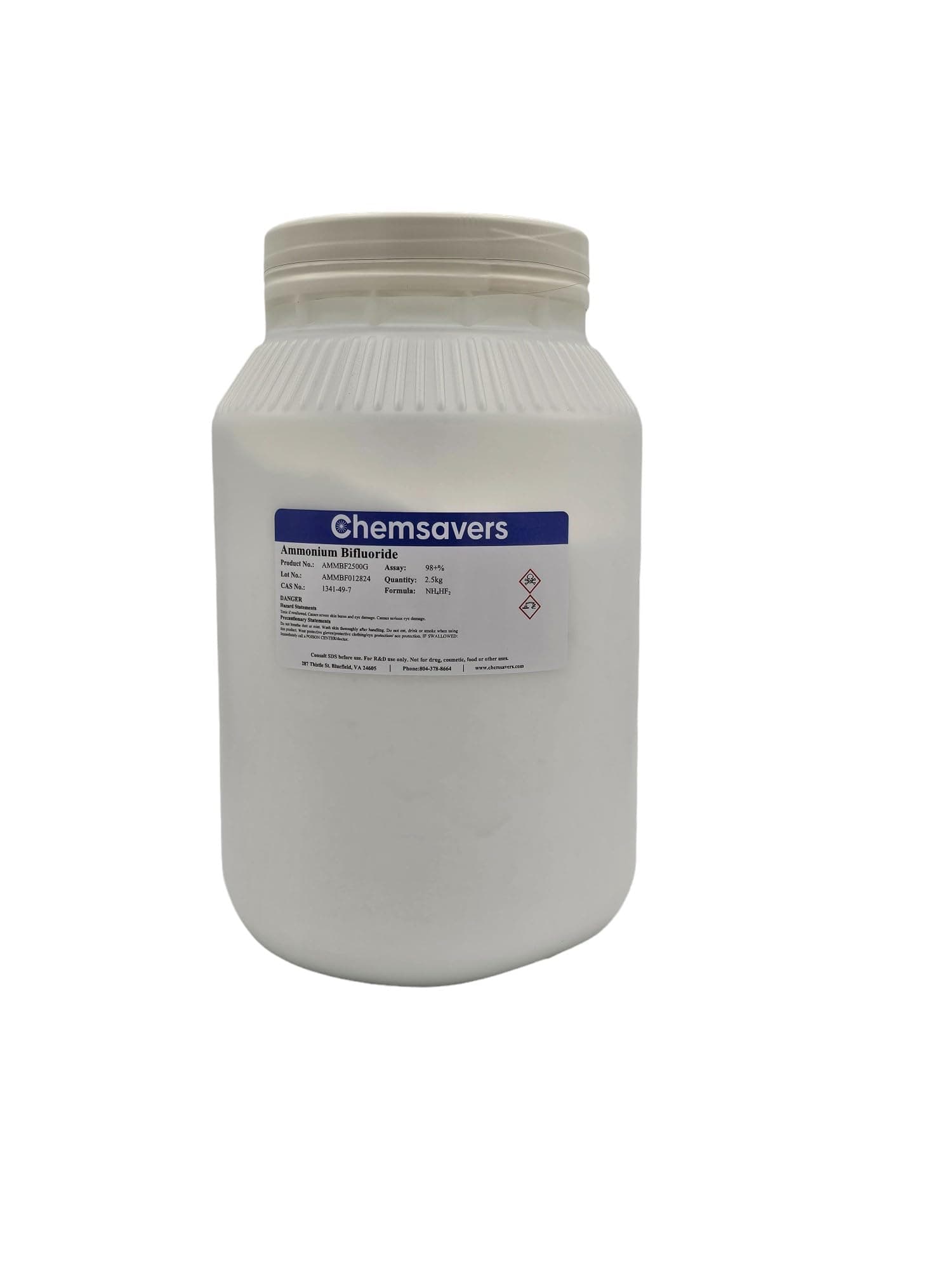 Ammonium Bifluoride, 98+%, 2.5kg