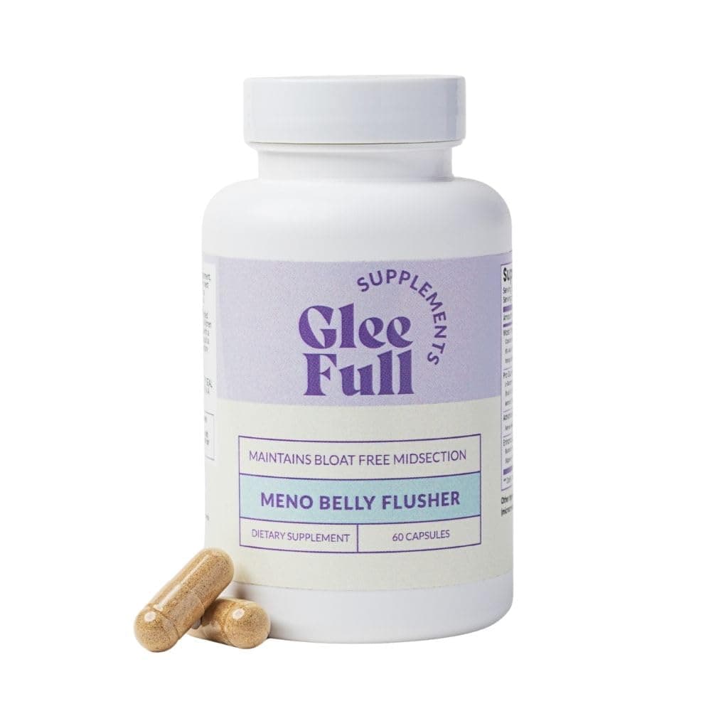 GleeFull Meno Belly Flusher - Menopause Supplements for Women - Hormone Balance for Weight Loss - Supports Digestion to Maintain Healthy Metabolism
