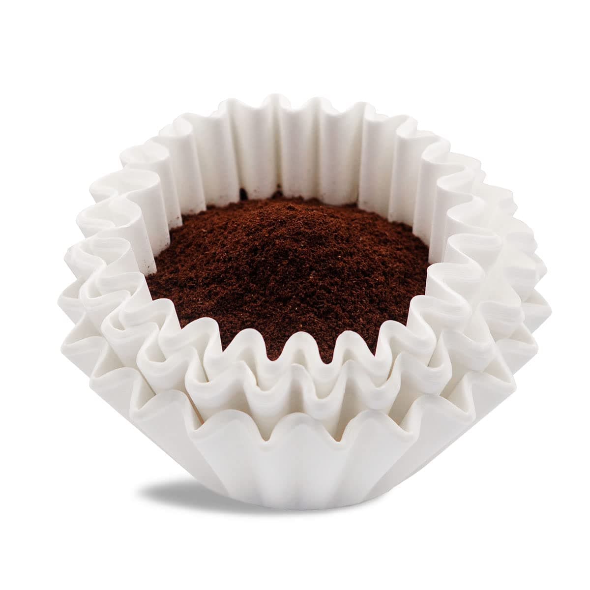 Coffee Filters 8-12 Cup, 7.875 inch x 3.25 inch, 100 Count Basket Coffee Filters, White Disposable 8 to 12 Cup Coffee Filter Paper