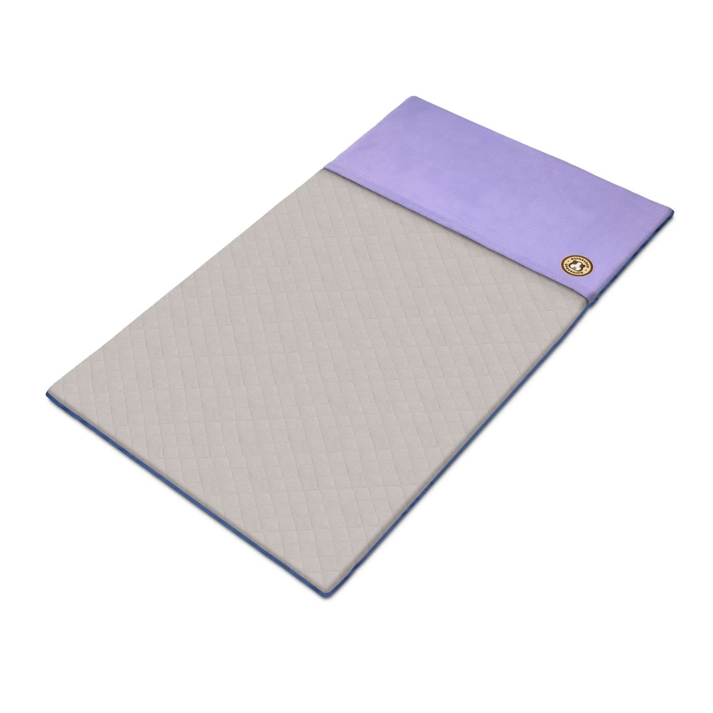 GuineaDadOriginal Liner - Purple Fleece Guinea Pig Bedding - Reusable Guinea Pig Cage Liner - Extra Absorbent with Waterproof Bottom and Burrowing Pocket - Small Pet Supplies - 2x3 C&C