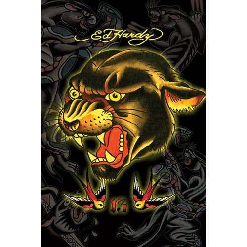 Ed Hardy - Panther 13 - Maxi Poster - 61 cm x 91.5 cm