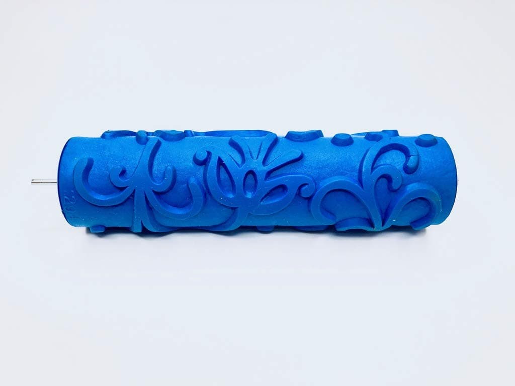 Sweet Pea Pattern - Patterned Paint Roller - 7" Art Roller