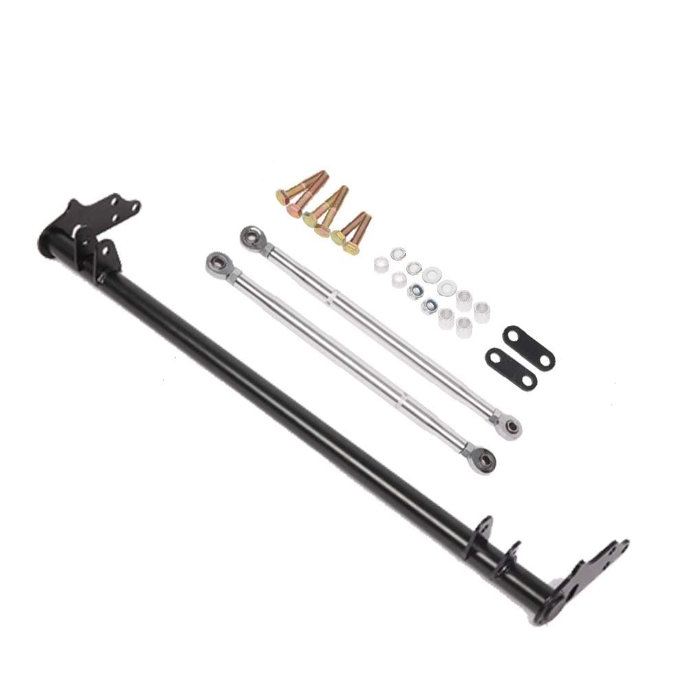 MOOSUN Front Suspension Traction Control Lower Tie Bar Kit for 1988 1989 1990 1991 Honda Civic EF CRX
