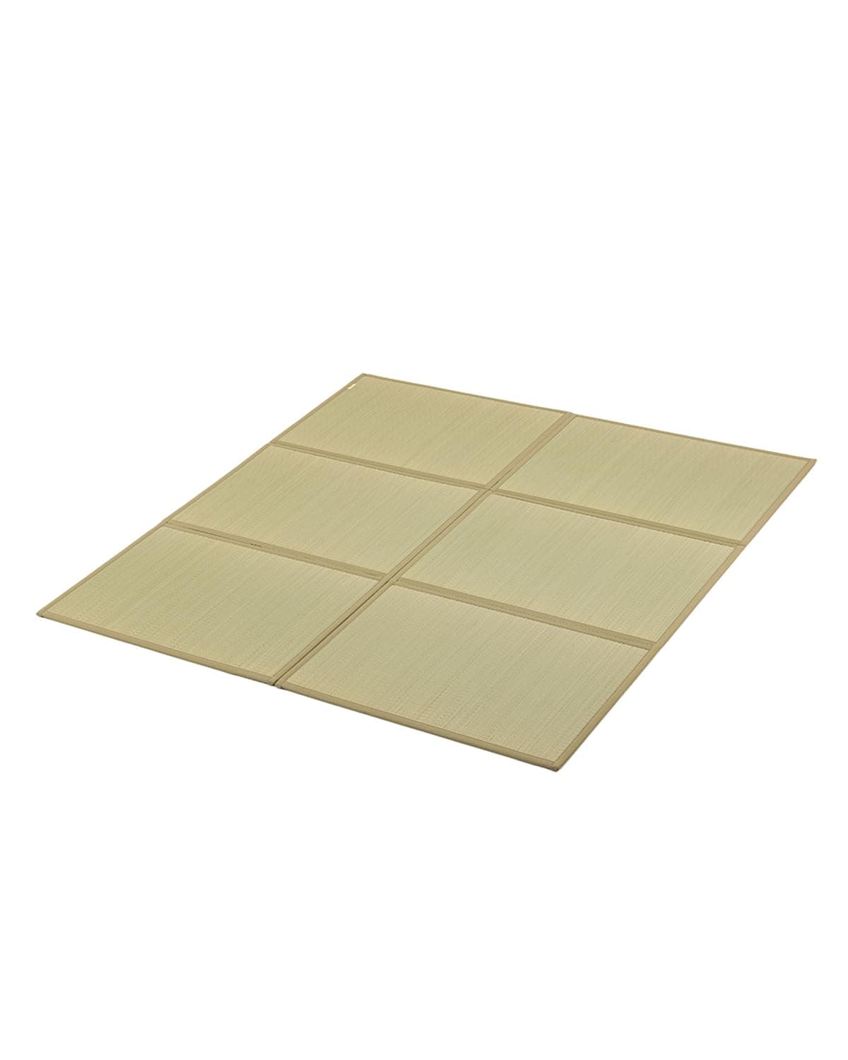 FULI Japanese Tatami Mattress, Tatami Rug, Igusa Mat (Japanese Rush Grass) Foldable, Made in Japan (Natural, Queen)