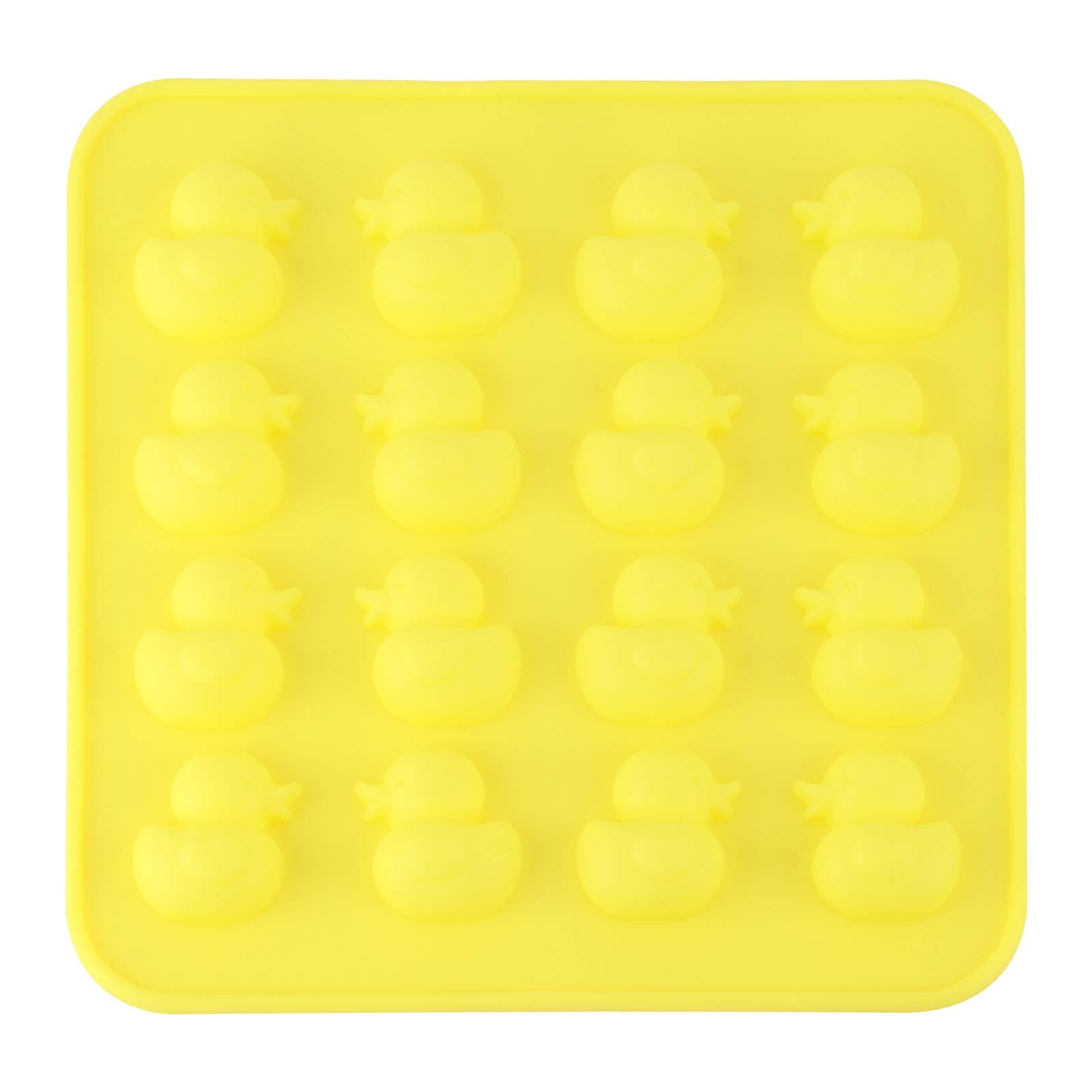 probeninmappx 3D Duck Silicone Mold Clay Candle Soap Mold Cake Decorating Fondant Tool Chocolate Mould for Kitchen Baking