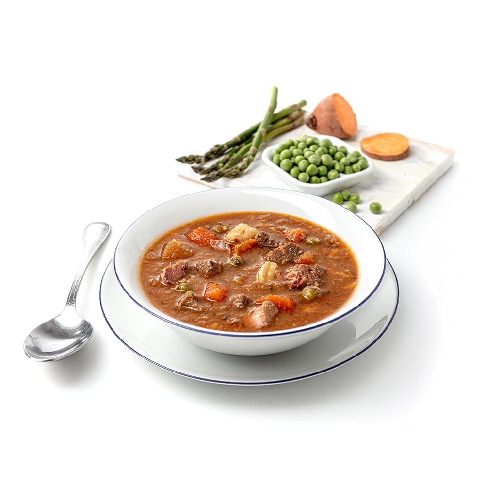 Beef Stew with Sweet Potato High Protein Ready Meal | Camping, Hiking, Gym