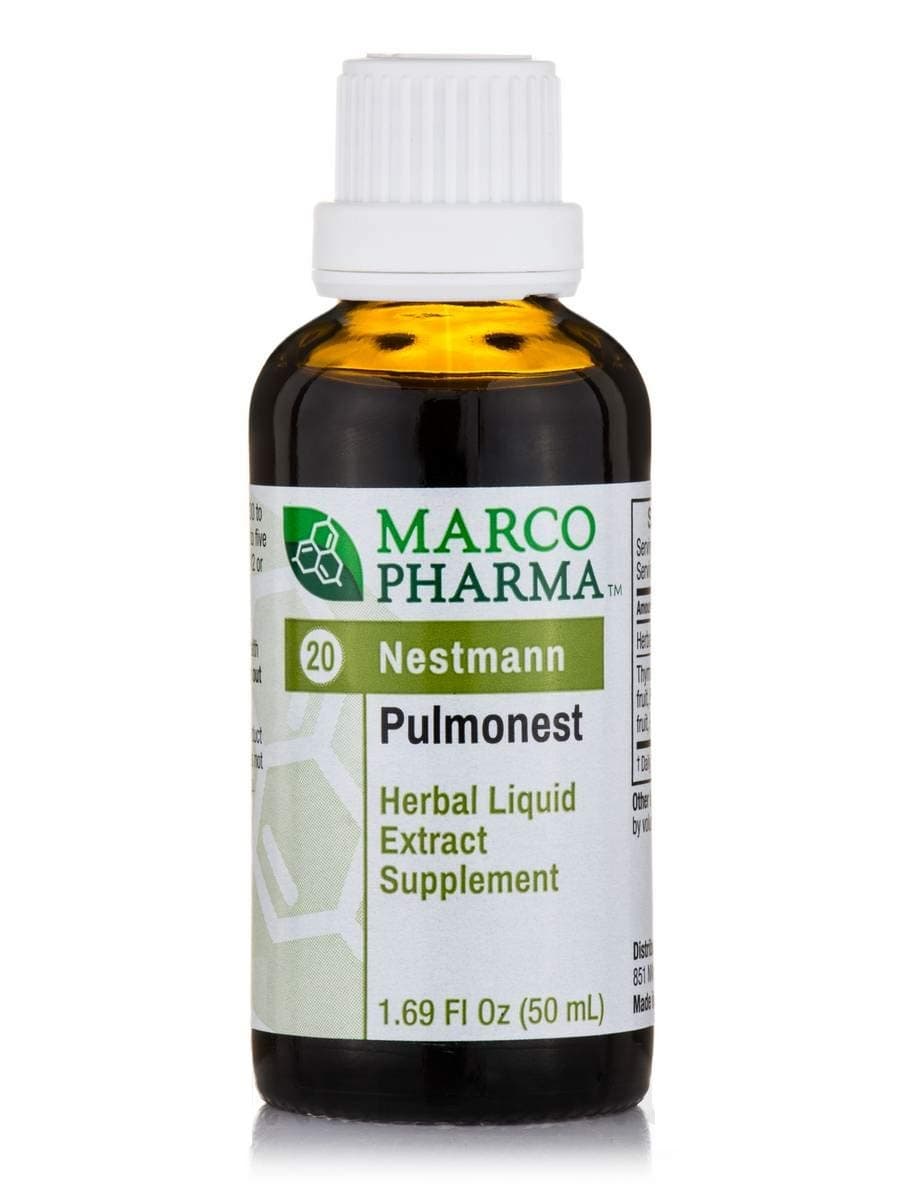 Pulmonest Herbal Liquid - Small 1.69 oz (50 ml) No. 20 - Marco Pharma
