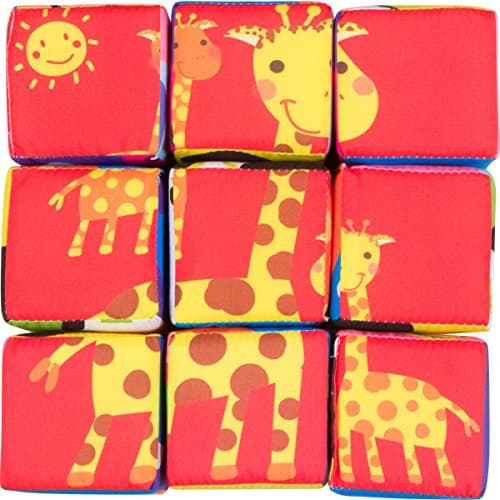 Soft Cloth Cube Stackable Puzzles