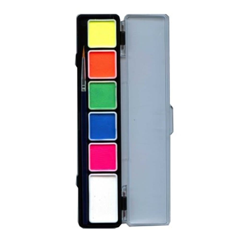 PartyXplosion Special FX Palette - Neon x 3 gm, White x 6 gm