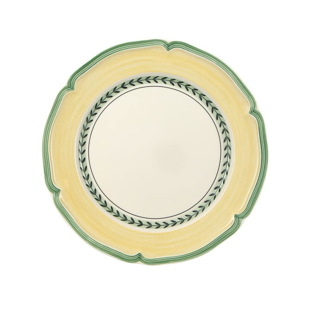 Villeroy & Boch French Garden Vienne Dinner Plate, 10.25 in, Premium Porcelain, White/Multicolored