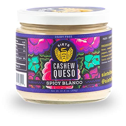 Siete, Spicy Blanco Cashew Queso, 10.8 oz