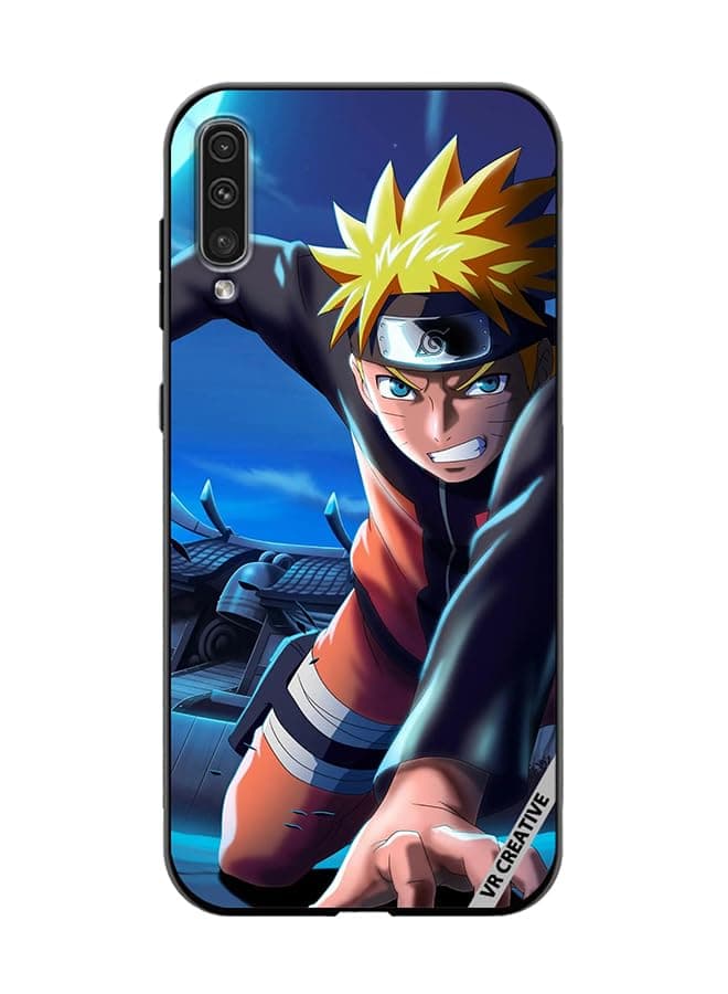 VR Creative Protective Case Cover For Samsung Galaxy A70/A70s Naruto Uzumaki Design Multicolour