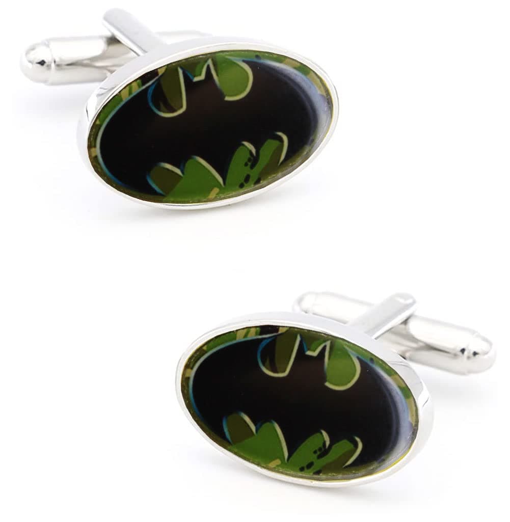 CPGA Batman Logo Camouflage Cufflinks