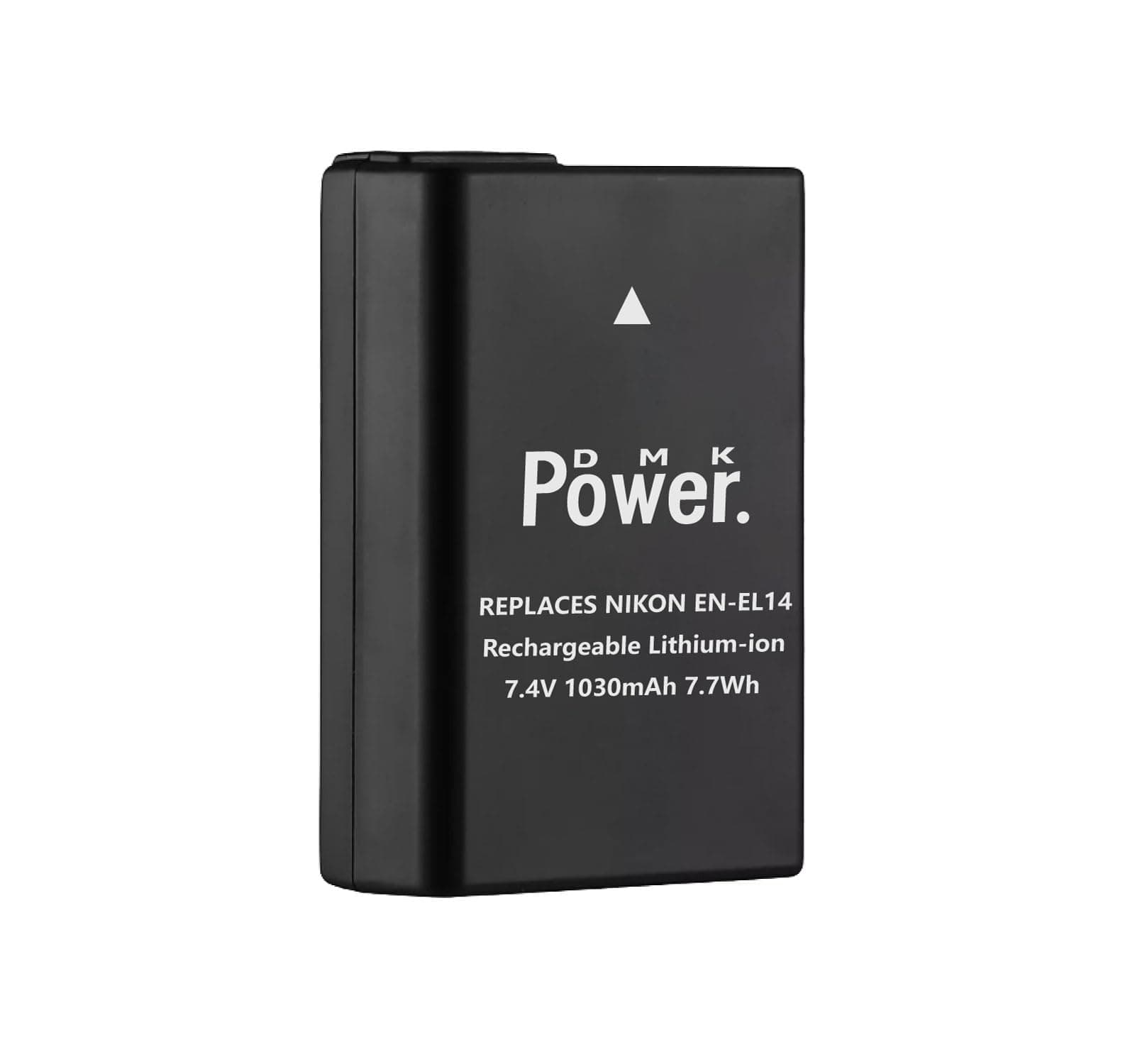 EN-EL14 Battery 1030mAh 7.7Wh Compatible with Nikon D5600 D5500 D5200 D5300 D5100 D3400 D3300 D3200 D3100 Coolpix P7000 P7100 P7200 P7700 P7800 Cameras
