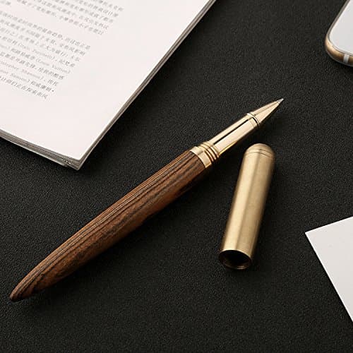 Rosewood Ballpoint Pen Writing Set - Elegant Fancy Nice Gift Pen Set for Signature Executive Business (ballpoint pen 3)