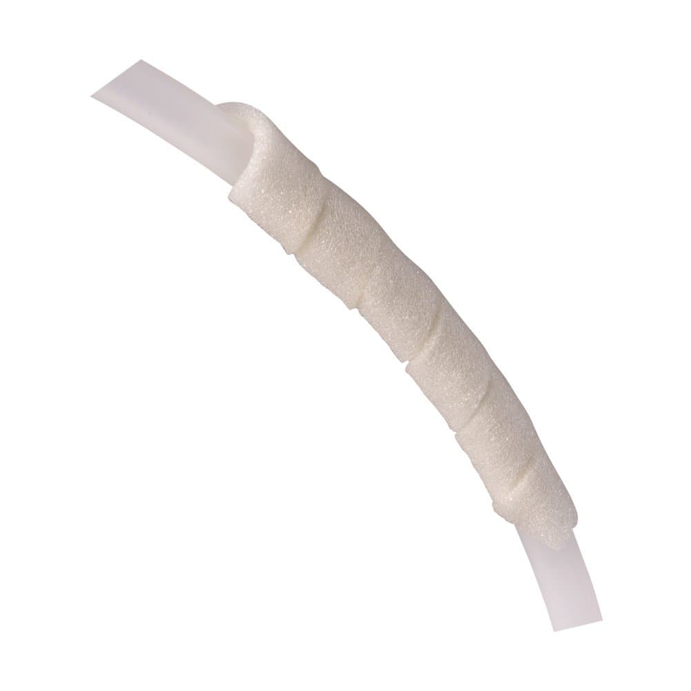 Heelbo Cannula Tubing Pads, Cann-U-Wrap, 5.75 Inch, White, D 12033 (Box of 100 Pairs)