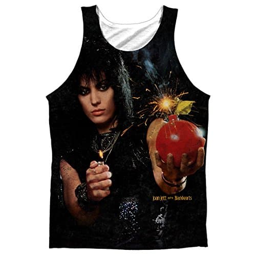 Joan Jett Cherry Bomb (Front Back Print) Mens Tank Top Sublimation Shirt XL
