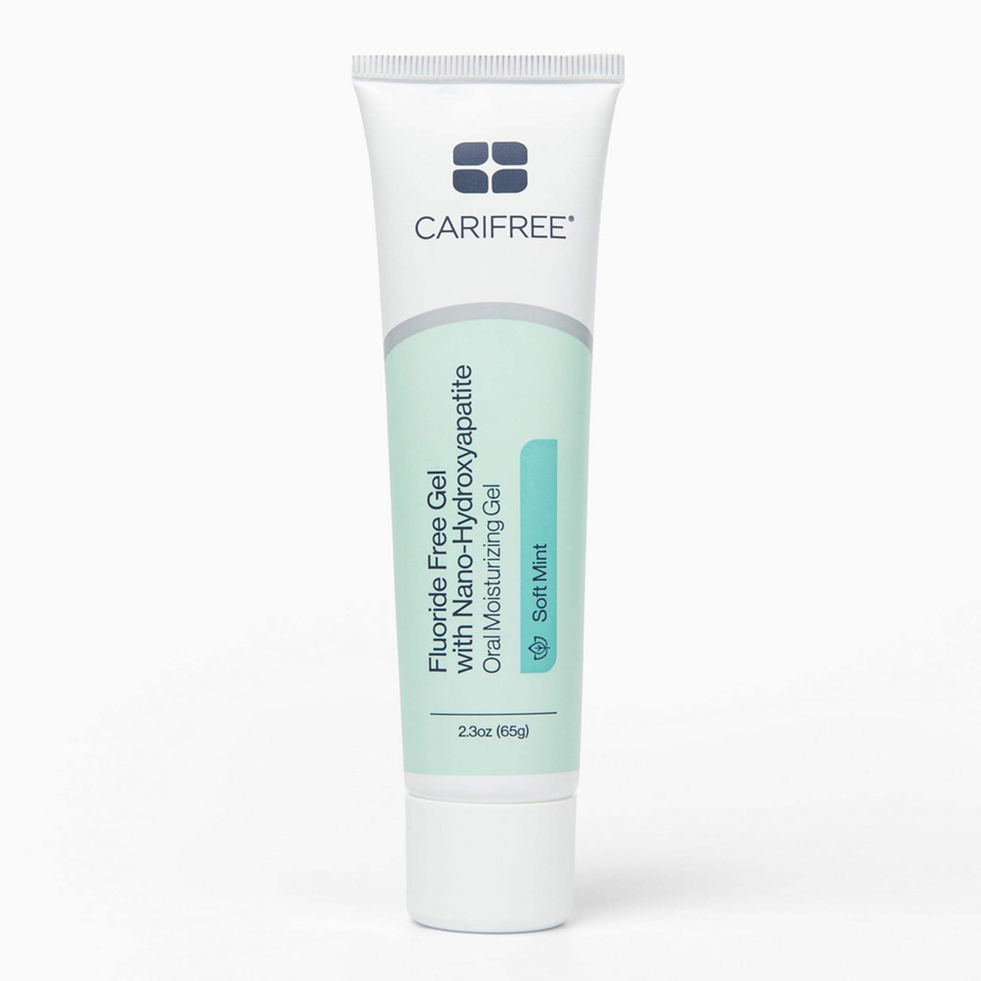 CariFree Fluoride Free Gel, Mint Flavored, Nano Hydroxyapatite Toothpaste, Neutralizes pH, Freshens Breath & Moistens Mouth, Dentist Recommended for Oral Care, (2.3 Ounce (Pack of 1), Soft Mint