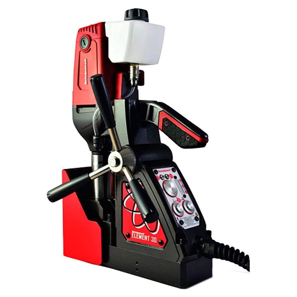 Rotabroach Magnetic Drill Press Machine - Rotabroach's Element 30/3 850w 230v Electric Drilling Machines Capable of Drilling Holes up to 30mm in Diameter & 30mm in Depth