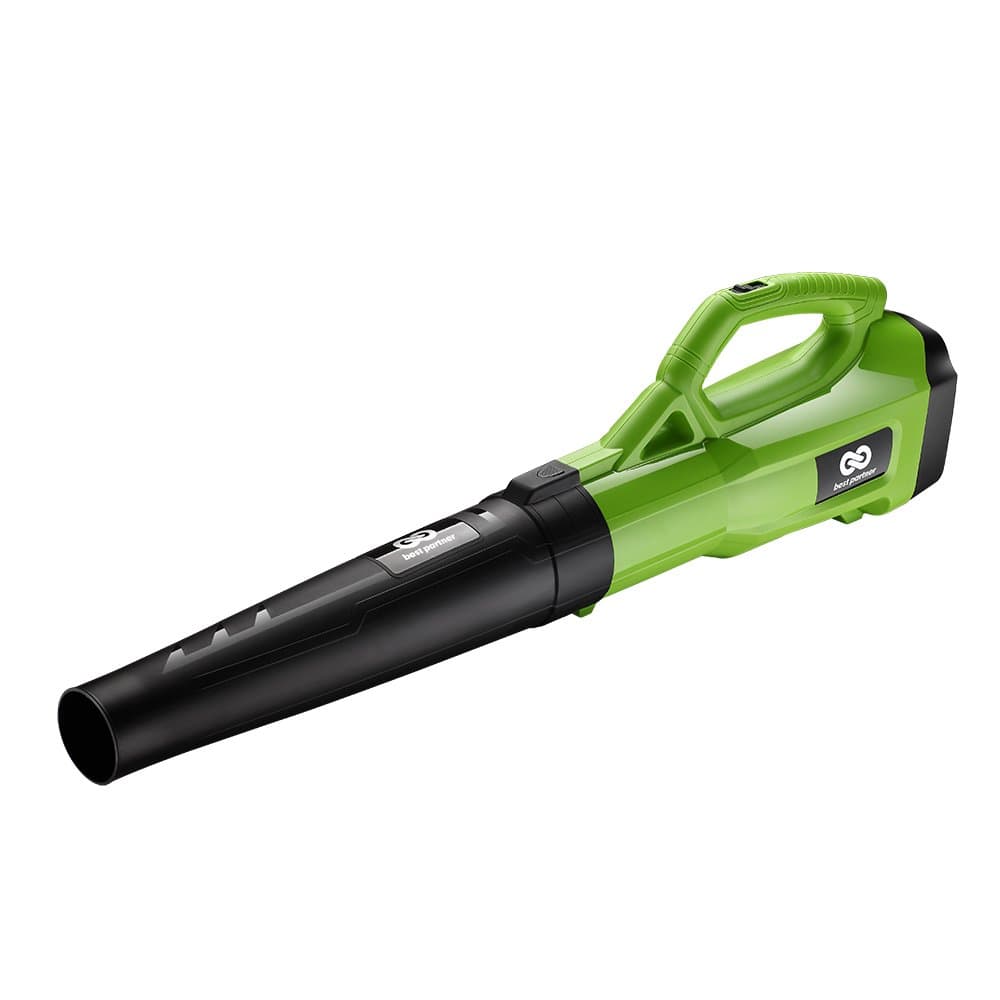 BEST PARTNER Turbine 8.5 Amp Corded Leaf Blower with 120MPH and 465 CFM Output and 2-Speed Control