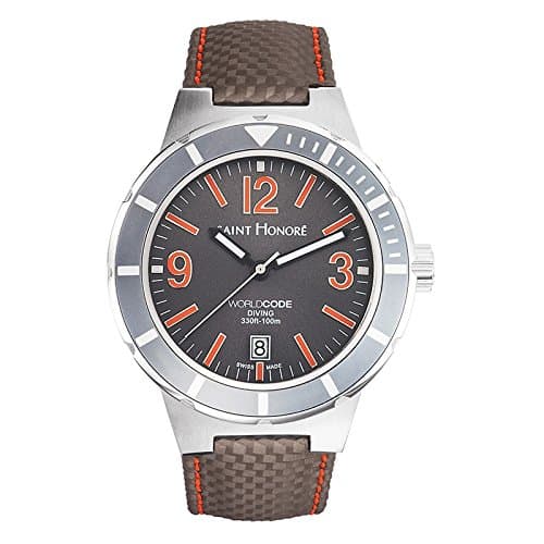 Saint Honoré Men's Analogue Quartz Watch with Rubber Strap 8610011GBO