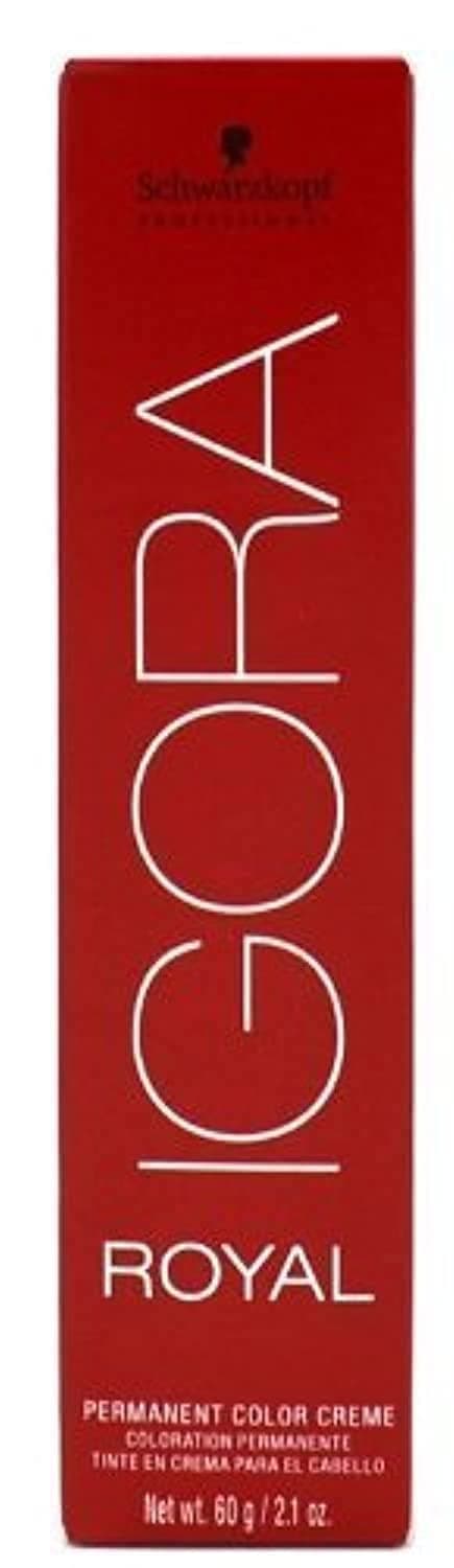 Igora Royal Permanent Hair Color, 4-88, Medium Brown Red Extra, 60 Gram
