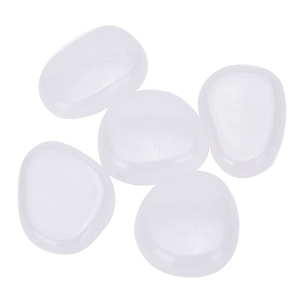 Fulfilling life 100PCS Fish Tank Aquarium Colorful Garden Glow in the Dark Home Pebbles Stones