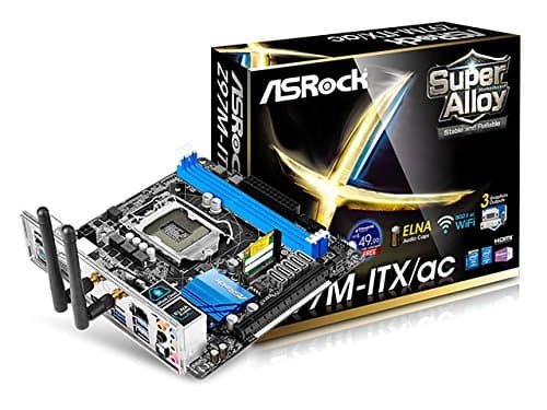 ASRock Z97M-ITX/AC LGA1150/ Intel Z97/ DDR3/ SATA3&USB3.0/ WiFi/ A&GbE/ Mini-ITX Motherboard